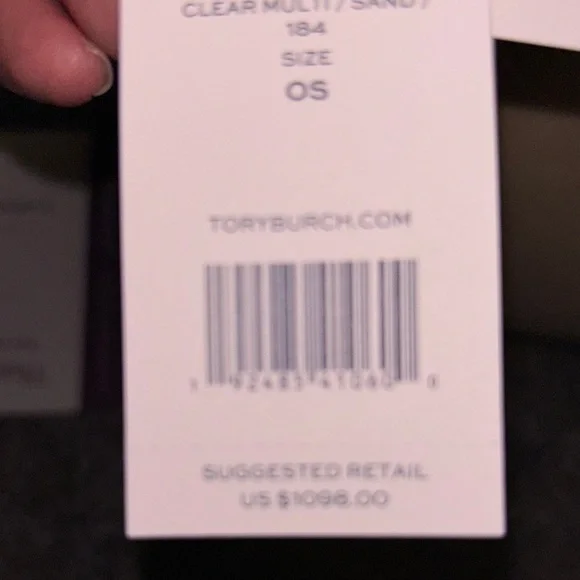 Tory Burch Tan and Yellow Tote Bag